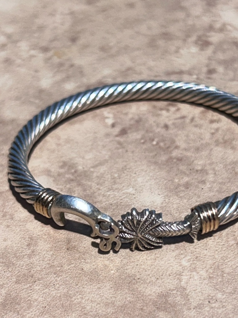 SC Destination Bracelet SsAnd 14 kt gold